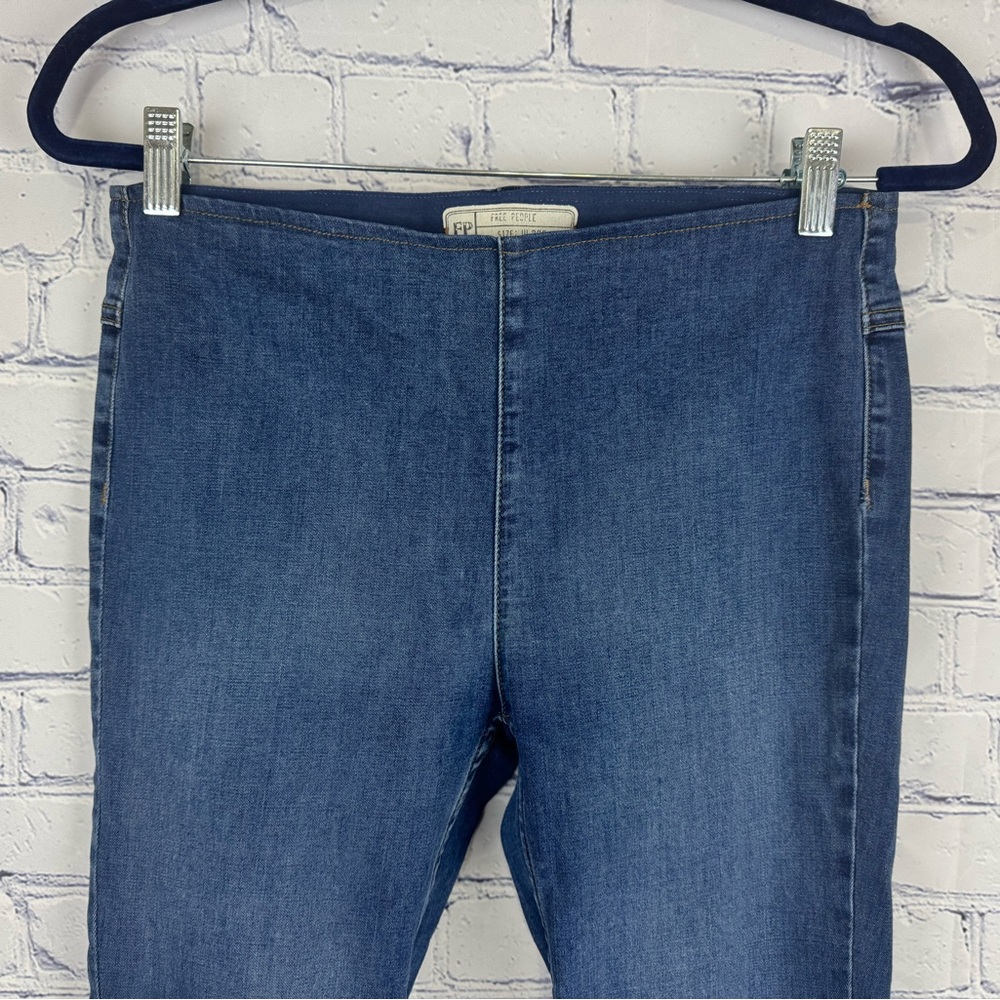 Free People Indigo Denim Pants